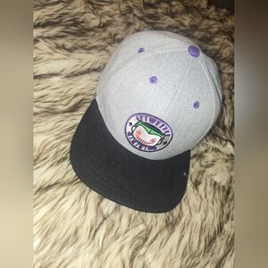 Funko Joker Gray and Black Hat with Purple Accents